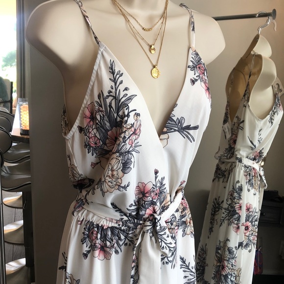 Summer of 💗 love Medium Floral Summer Dress - Picture 2 of 8